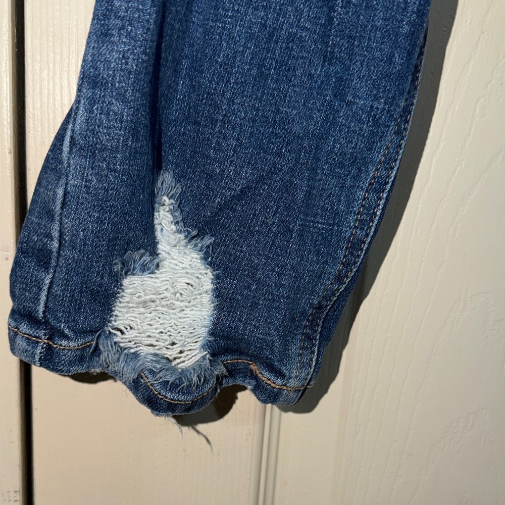 KanCan Dark Blue Distressed Boyfriend Jeans - Picture 5 of 9